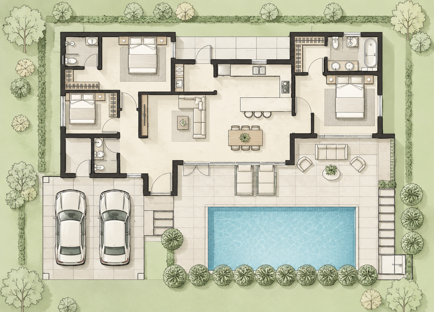 V2 ground floor plan